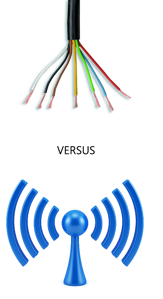 Illustration cable multi-brins et wifi